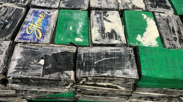 Receita Federal encontra 405kg de cocaína em carga de colágeno no porto de Santos