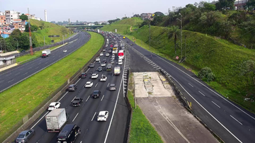 Rodovias do litoral paulista registram lentidão na manhã desta quinta (13)