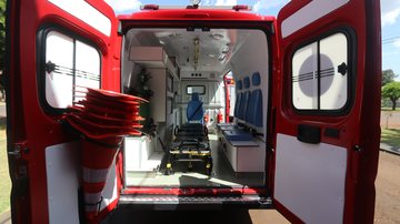 Viatura do Corpo de Bombeiros passava próximo à residência, o que facilitou o socorro à criança - Divulgação - Foto Ilustrativa