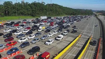 Confira a situação das rodovias do litoral paulista na manhã deste sábado (27)