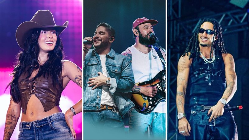 São Sebastião terá shows de Ana Castela, Jorge & Matheus, Matuê e outros grandes nomes da música