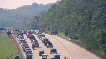 Confira a situação das rodovias do litoral de SP na manhã deste domingo (7)