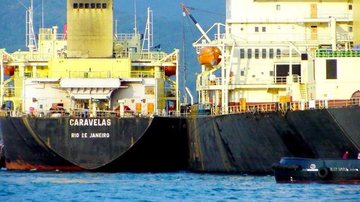 Terminal marítimo da Petrobras em São Sebastião, uma das cidades localizadas na zona do pré-sal