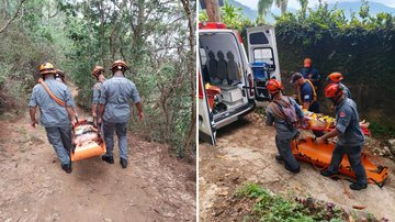 Turista de 75 anos sofre síncope em trilha que dá acesso a praia do litoral de SP