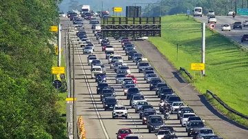 Veja como estão as rodovias do litoral paulista na manhã deste domingo (28)