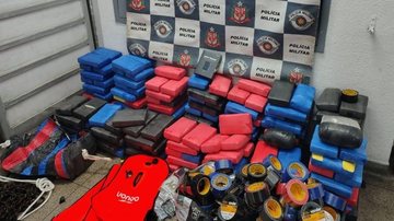 Carga de R$ 32 milhões em cocaína é descoberta em marina na Baixada Santista