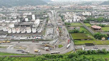 Construção de canal contra enchentes altera tráfego na perimetral até 2027