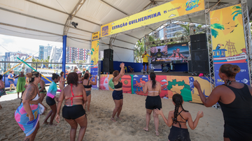 São oito estações do Estação Verão Praia em Praia Grande
