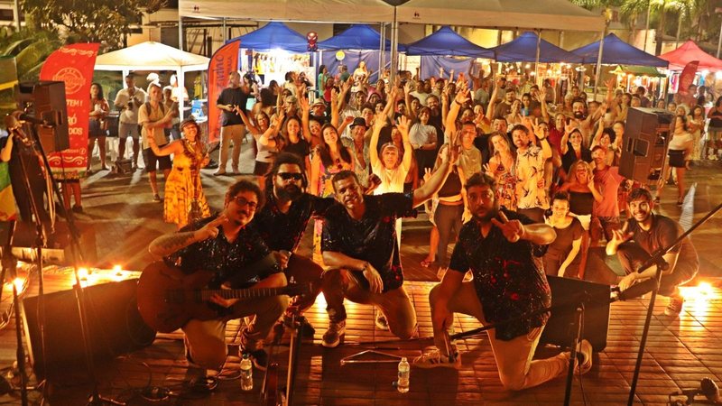 Evento gratuito leva forró, fandango e feira criativa à Caraguatatuba