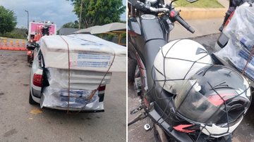 Motociclista morre na Imigrantes após ser atingido por colchão