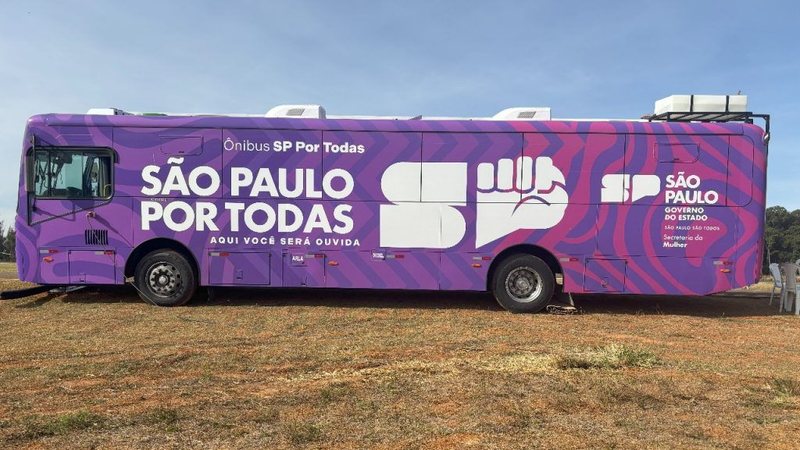 Ônibus SP Por Todas reforça acolhimento a mulheres em cidades do litoral paulista