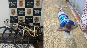 Polícia frustra série de furtos de bicicletas e prende dupla em Santos