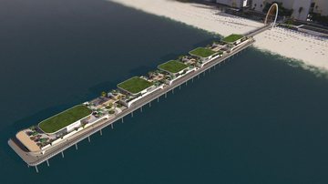 Praia Grande anuncia construção de píer turístico de 500 metros no Bairro Aviação; veja imagens