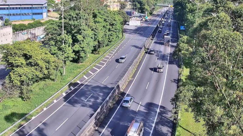 Rodovias do litoral paulista têm tráfego tranquilo nesta manhã de quarta-feira (7)