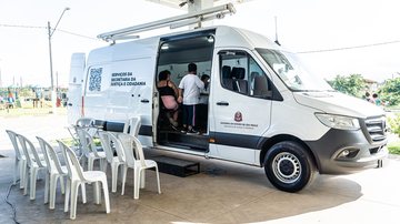 Unidade móvel disponibiliza serviços de cidadania a bairros de Bertioga