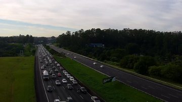 Veja como estão as rodovias do litoral paulista na manhã desta segunda (12)