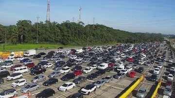 Veja como estão as rodovias do litoral paulista na manhã deste sábado (10)