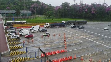 Acompanhe as rodovias do litoral paulista na manhã desta segunda (23)
