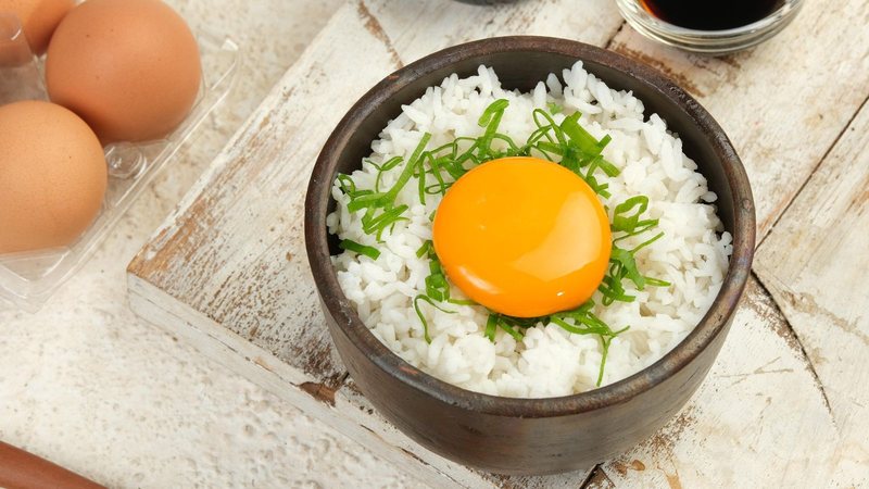 arroz com ovo