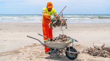 Bertioga bate recorde e recolhe 6.419 toneladas de resíduos em janeiro