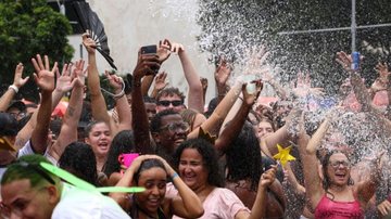Foliões no Carnaval