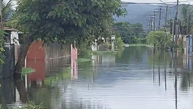 Chuvas deixam 372 pessoas em abrigos em Peruíbe