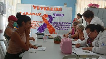 Cubatão promove ações do Fevereiro Roxo e Laranja nas USFs