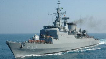 Navio da Marinha do Brasil abre visitação gratuita no Porto de Santos neste fim de semana