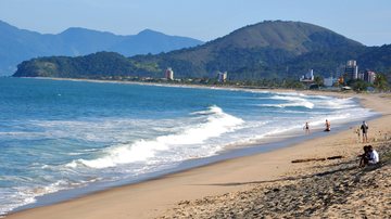 praia de Massaguaçu, em Caraguatatuba