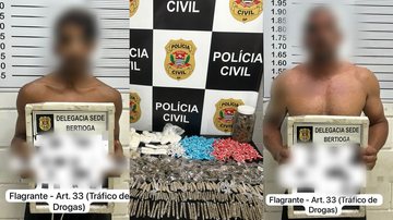 Dupla é presa em Bertioga com drogas escondidas em área de mata