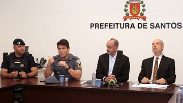 Santos registra queda em todos os índices de criminalidade