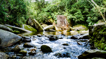 Cachoeira em Mongaguá