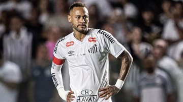 Neymar está fora da partida contra o Cruzeiro, diz técnico Cuca