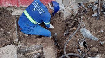 Sabesp flagra média de 6 furtos de água por dia na Baixada Santista