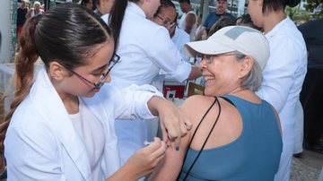 Santos libera vacina da gripe para todas as idades a partir desta segunda-feira (30)