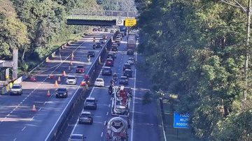 Veja as rodovias do litoral paulista na manhã desta segunda (16)