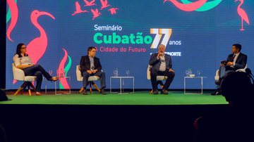 Painel do Seminário 'Cubatão 77 anos - A Cidade do Futuro'