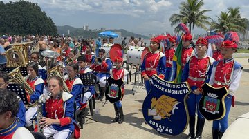 Apresentação da Banda Musical Padre José de Anchieta, em Santos