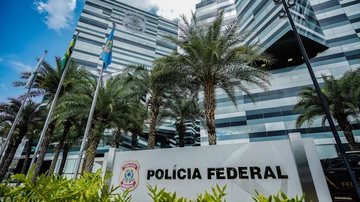 Fachada da Polícia Federal