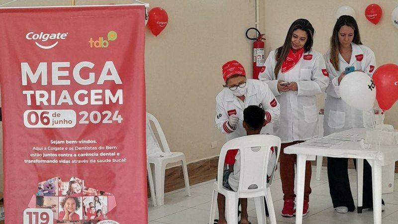 Megatriagem oferece tratamento odontológico gratuito para jovens de Bertioga
