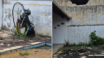 Paramotor cai em quintal de residência em Itanhaém; piloto ficou ferido