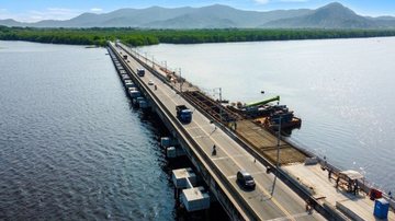 Ponte dos Barreiros, em São Vicente, terá nova fase de obras do VLT