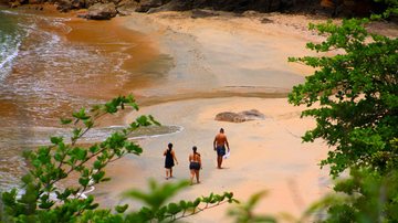 Praia Caçandoquinha, em Ubatuba