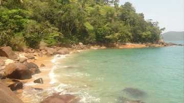 Praia do Cedro, em Ubatuba, faz parte do grupo da Trilha das Sete Praias