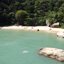 Praia do Moisés: uma das mais isoladas do Guarujá