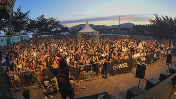 Shows gratuitos agitam etapa de surfe da WSL em Ubatuba no sábado (2)