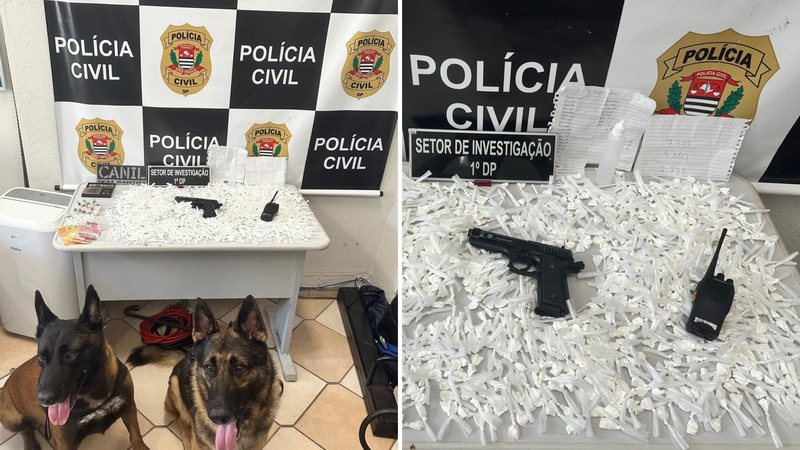 Suposto 'olheiro' do tráfico é preso durante operação no Monte Serrat, em Santos