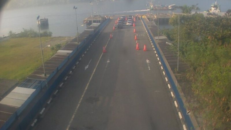Acompanhe a balsa Guarujá-Bertioga na manhã deste sábado (2)