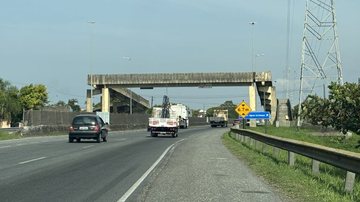 Trecho da rodovia Padre Manoel da Nóbrega (SP-055)