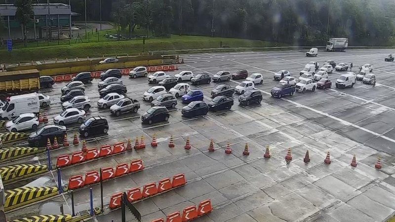 Situação do tráfego nas rodovias do Sistema Anchieta-Imigrantes (SAI)